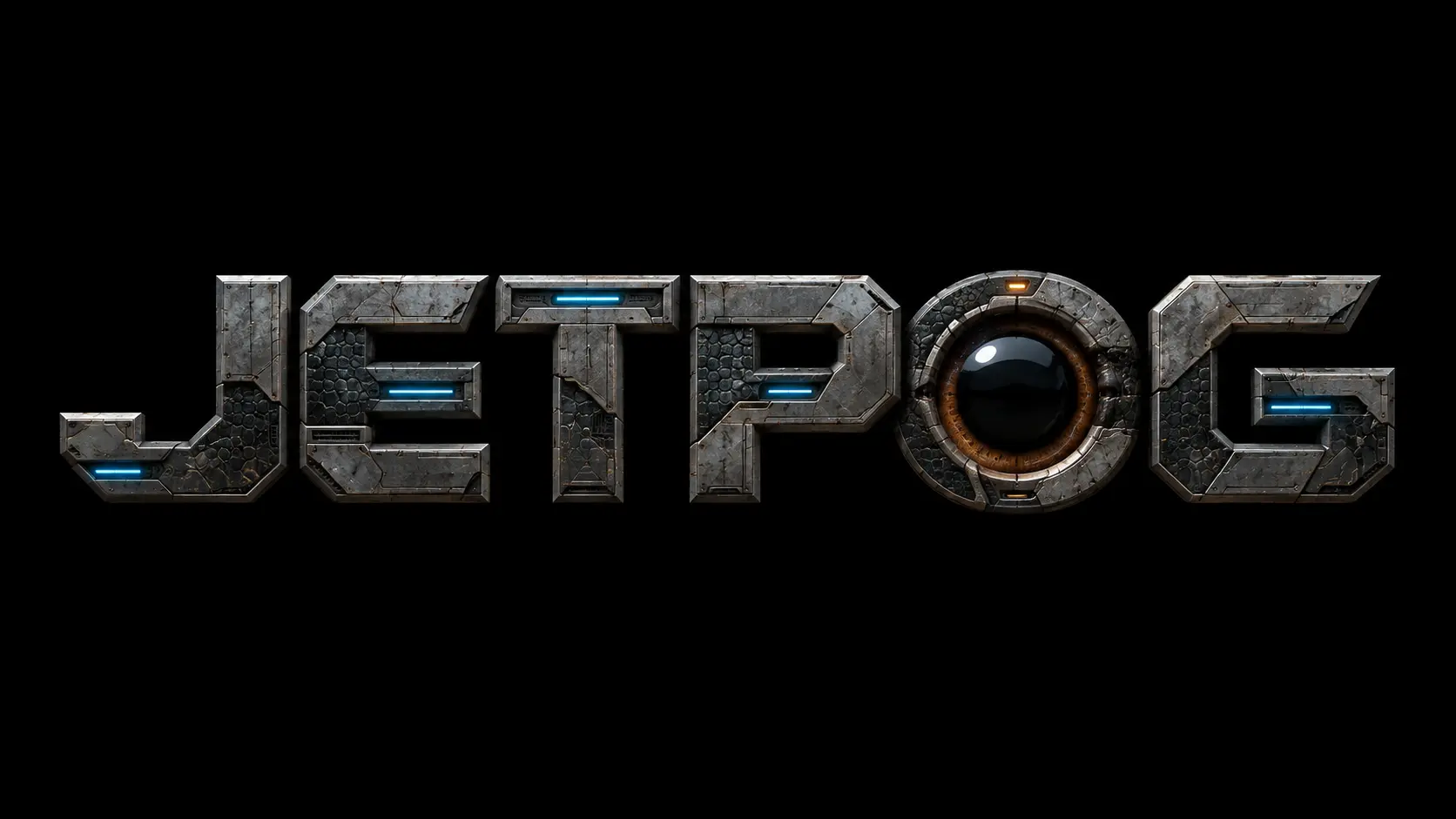 JETPOG armoured eye wordmark