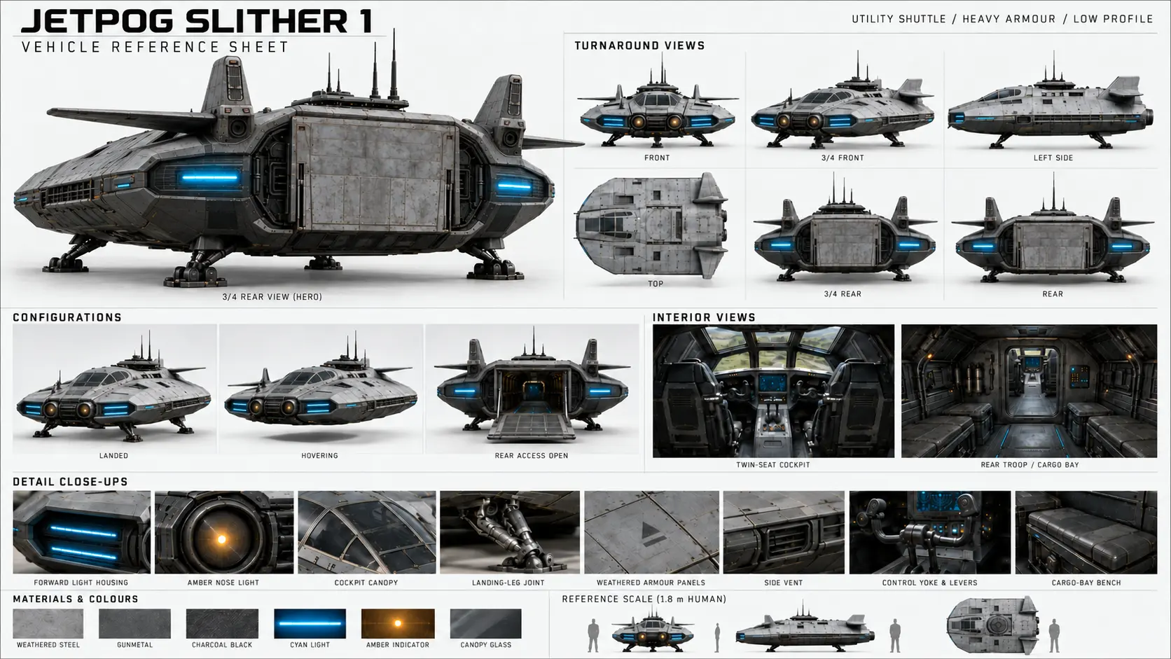 Slither 1 spacecraft